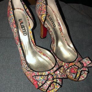Paisley heels